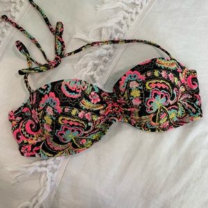 Victoria’s Secret bathing suit top - fun colorful